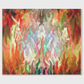 Dieses Feuer brennt von innen... Geschenkpapier (Flach)