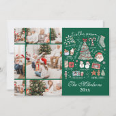 Dieses Foto der 7. Saison Retro Grünen Weihnachten (Vorderseite)