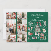 Dieses Foto der 9. Saison Retro Grünen Weihnachten (Vorderseite)