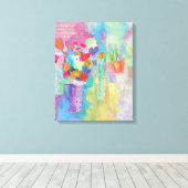 Dieses Gefühl im Frühjahr 2014 Leinwanddruck (Insitu (Holzboden))