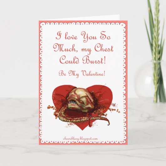 Dieses Gefühl ist so alien! Feiertagskarte (Vorderseite)