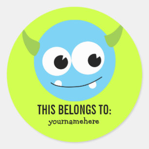 DIESES GEHÖRT RUNDER AUFKLEBER