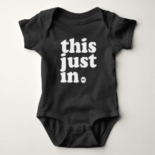 dieses gerade (im Fassbinder) Geburtstagsbodysuit Baby Strampler