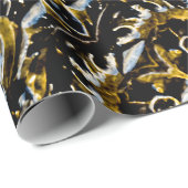 Dieses 😍 Geschenk Wrapping liefert weiche Regenfa Geschenkpapier (Rolleneckpunkt)