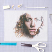 Dieses Gesicht Seidenpapier (Handwerk)