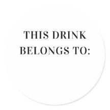 Dieses Getränk gehört dazu. Schwarz-weiße Hochzeit