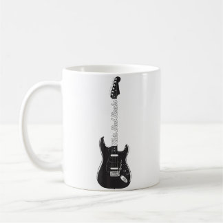 Dieses Gitarre Dad Rocks Musik Vatertag Geschenk Kaffeetasse