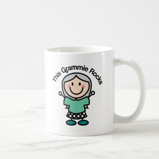 Dieses Grammie schaukelt Geschenk-Idee Kaffeetasse (Rechts)