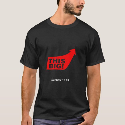 Dieses groß! (Senfkorn) T-Shirt (Vorderseite)