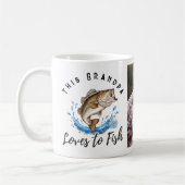 Dieses Großvater Lieben für das Foto der Bassfisch Kaffeetasse (Links)