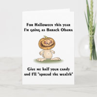 Dieses Halloween gehe ich als Barack Obama