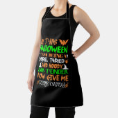 Dieses Halloween-Moody-Barkeeper Candy Schürze (InSitu)