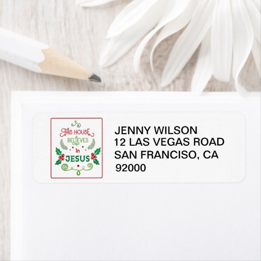 Dieses Haus glaubt an Jesus (Insitu)