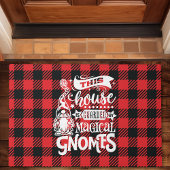 Dieses Haus ist von magischen Gnomen bewacht Fußmatte