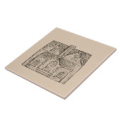 Dieses Haus mit Bildvorlage segnen Fliese (Seite)