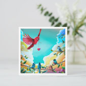 Dieses Herz von mir - Mini Print (Stehend Vorderseite)