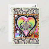 Dieses Herz von mir, Postkarte (Vorne/Hinten)