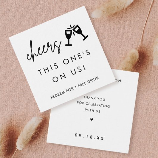 Dieses hier ist auf unseren Hochzeitsticksgetränke