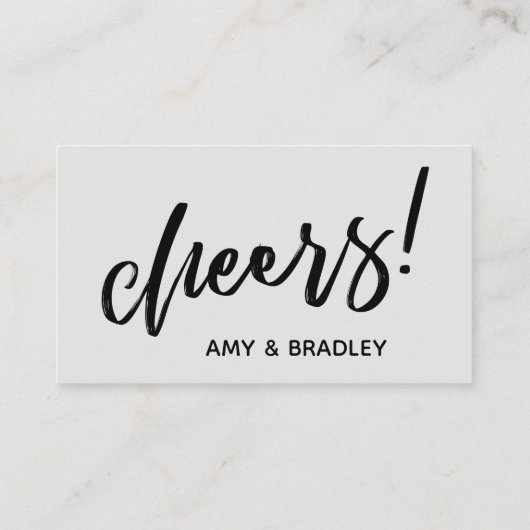 Dieses hier ist auf unserer Handschrift Graues Get Begleitkarte (Rückseite)