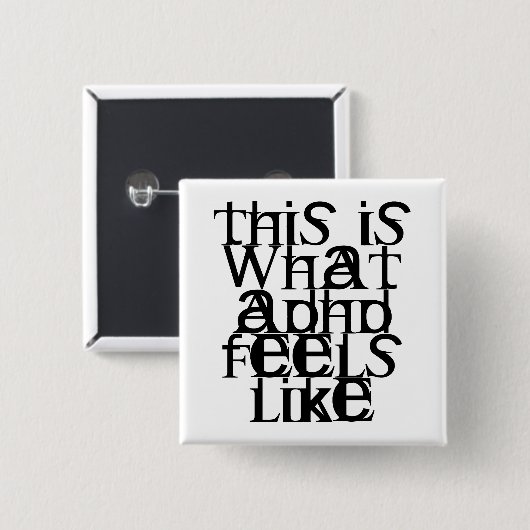 Dieses ist ADHD Button (Vorne & Hinten)