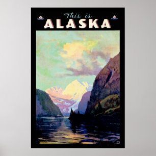 Dieses ist Alaska Poster