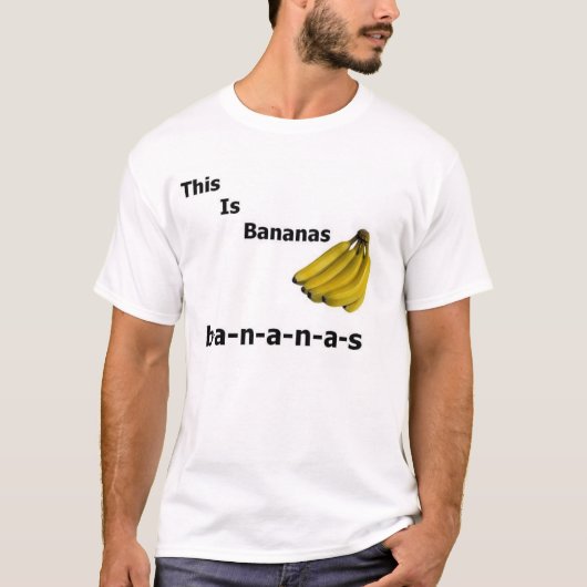 Dieses ist Bananen T-Shirt (Vorderseite)