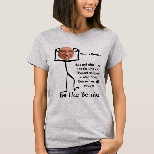 Dieses ist Bernie-Stockmannt-stück T-Shirt (Vorderseite)