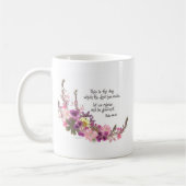 Dieses ist der Tag, Psalm-118:24 Kaffeetasse (Links)