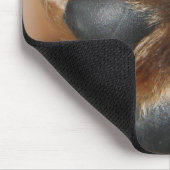 Dieses ist die goldene Penny-TatzenMausunterlage Mousepad (Ecke)