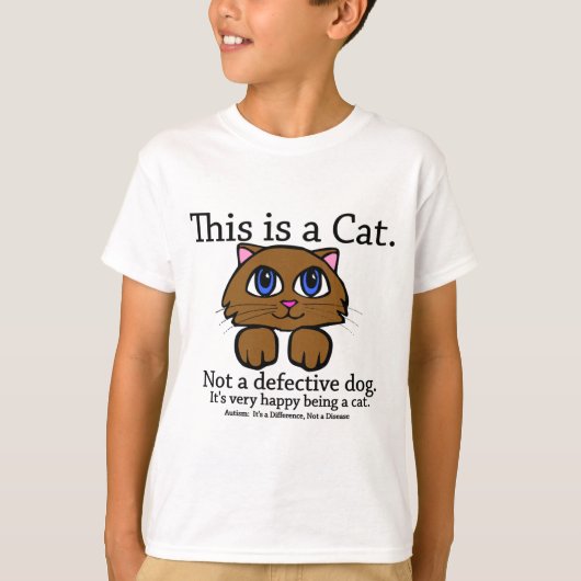 Dieses ist die Shirts Katzen-Kinder (Vorderseite)