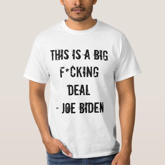 DIESES IST EIN GROSSES F*CKING ABKOMMEN - JOE T-Shirt (Vorderseite)