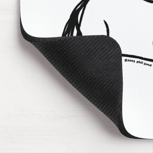 dieses ist ein ponytoast mousepad (Ecke)