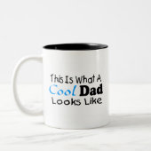 Dieses ist, ein welcher cooler Vater wie (2) Zweifarbige Tasse (Links)