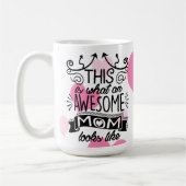 Dieses ist, eine welche fantastische Mama wie Kaffeetasse (Links)