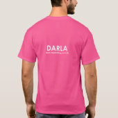 Dieses ist, eine welche Mutter tun - Darla T-Shirt (Rückseite)