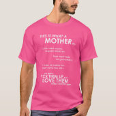 Dieses ist, eine welche Mutter tun - Darla T-Shirt (Vorderseite)