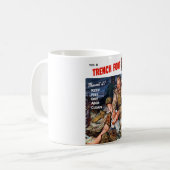 Dieses ist Graben-Fuß -- Verhindern Sie es! Kaffeetasse (Vorderseite Links)