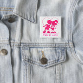 Dieses ist Liebe-Jungen-u. Button (Beispiel)