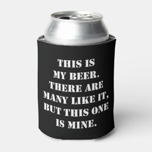 Dieses ist mein Bier-Slogan Dosenkühler