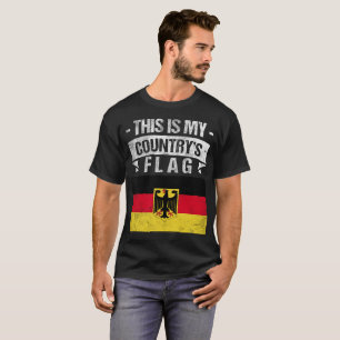 Dieses ist mein die Flaggen-deutscher T-Shirt