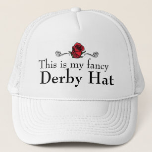 Dieses ist mein extravaganter Derby-Hut Truckerkappe