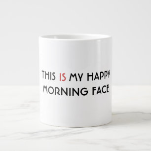 Dieses IST mein glückliches humorvolles Jumbo-Tasse