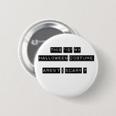Dieses IST mein Halloween-Kostüm Button (Vorne & Hinten)