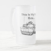 Dieses ist meine andere Fahrt-M1A1 Tasse (Vorderseite Links)