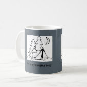 dieses ist meine Campings-Tasse Kaffeetasse (Vorderseite Links)