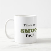 Dieses ist meine eingebildete Gesichts-Tasse Kaffeetasse (Links)