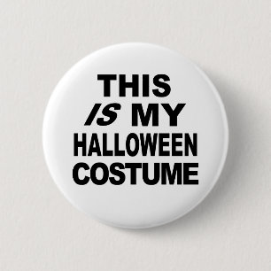 Dieses IST meine Halloween-Kostüm-T-Shirts Button