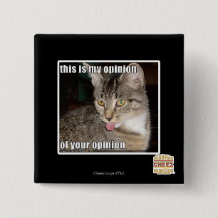 dieses ist meine Meinung Button