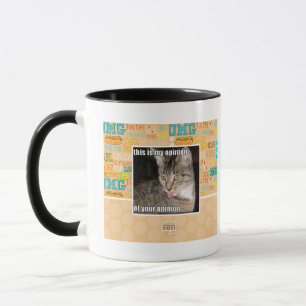 dieses ist meine Meinung Tasse
