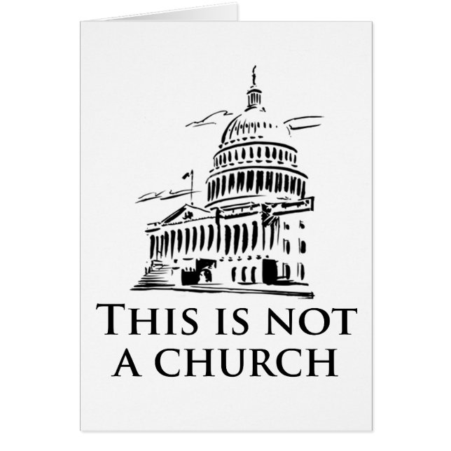 dieses ist nicht eine Kirche (Vorne)